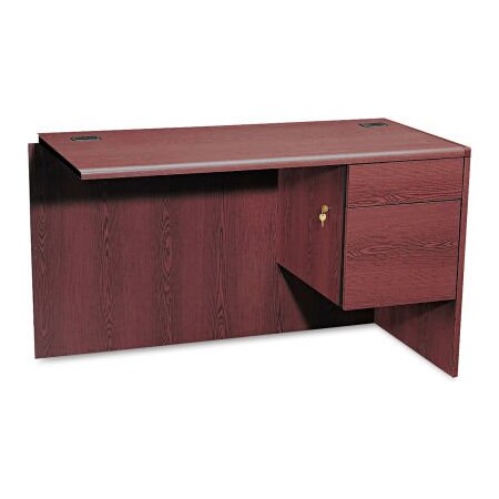 Hon HON Right Sided Return Desk - 48inW x 24inD x 29-1/2inH, Mahogany - 10700 Series HON10715RNN